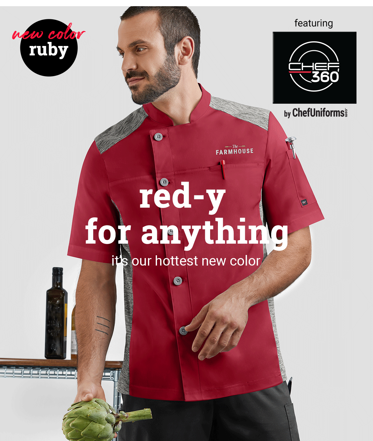 Chef, here's an EXTRA 20 OFF Clearance Chef Uniforms